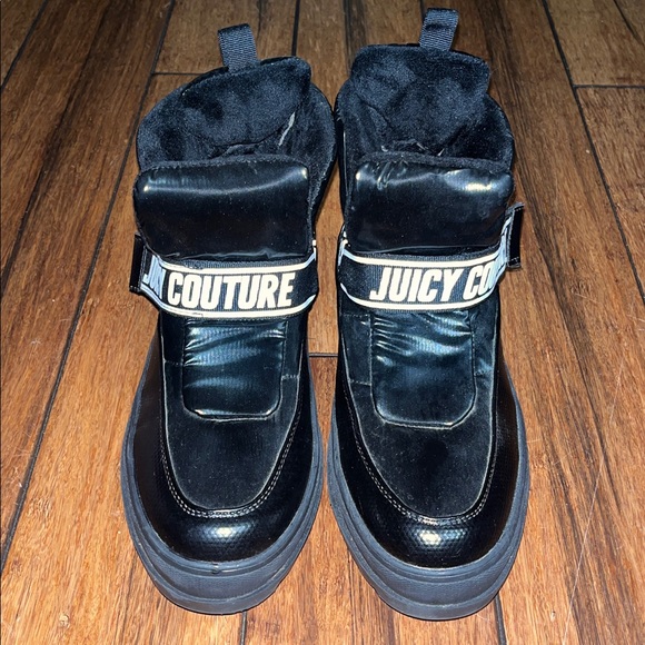 Juicy Couture Veronica Black Winter Platform Puffer Boots - Picture 2 of 8